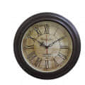 Wall Clock Wooden Antique (Size 16 Inch) - front_view