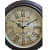 Wall Clock Wooden Antique (Size 16 Inch) - top_view