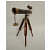 Victorian London 14" Brass Telescope on Tripode Stand Antique - photo