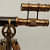 Victorian London 14" Brass Telescope on Tripode Stand Antique - right_view