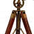 Victorian London 14" Brass Telescope on Tripode Stand Antique - bottom_view