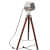 Light Stand  Nautical Floor Lamp Spotlight Wooden Tripod Stand - photo