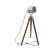 Light Stand  Nautical Floor Lamp Spotlight Wooden Tripod Stand - top_view