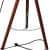 Light Stand  Nautical Floor Lamp Spotlight Wooden Tripod Stand - right_view
