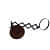 Antique Style Solid Brass Magnifying Lens Glass with Zigzag Stand - bottom_view