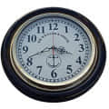 Maritime Wood Antique Big Wall Clock (16 inch, Brown) Wall Decor - front_view