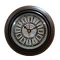 Wood Carving Wooden Wall Clock - photo
