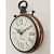 Wooden Wall Clock Handmade Clock Vintage Style Art - top_view