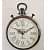 Wooden Wall Clock Handmade Clock Vintage Style Art - right_view