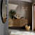 Gold Round Decorative Hanging Wall Mirror  (Large 16") - photo