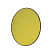 Gold Round Decorative Hanging Wall Mirror  (Large 16") - top_view