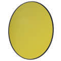 Aaina Gold Round Decorative Hanging Wall Mirror (Medium 12") - top_view