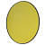Aaina Gold Round Decorative Hanging Wall Mirror (Medium 12") - top_view