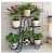 Derby Six Tier Plant Stand (Black) - photo