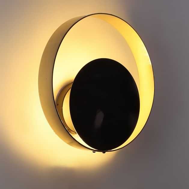 Brighton Metallic Circle Wall Light - photo