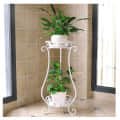 Flower Pot Stand (Planter Style, White) - photo
