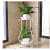 Flower Pot Stand (Planter Style, White) - top_view