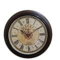Wall Clock Wooden Antique Clock Size 10 Inches - photo