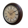 Wall Clock Wooden Antique Clock Size 10 Inches - top_view