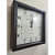 Wall Clock Wooden Antique Clock Wood Carving Wooden Wall Clock for Home Decor - top_view