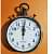Art Wooden Wall Clock Handmade Clock Vintage Style Art Deco Style for Home Decore Office 15 inch - rear_view