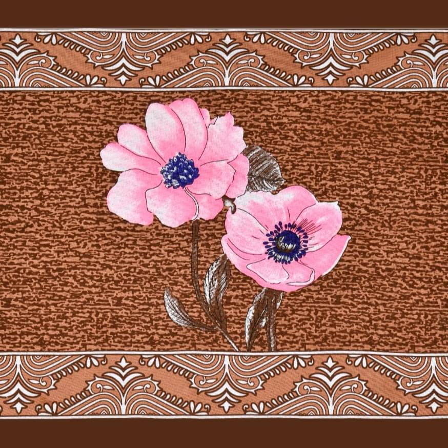 Pure Cotton Premium Quality King Size Bedsheet With 2 Designer Pillow Covers