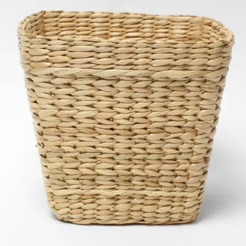 Kauna Grass Square Planter Natural Jute