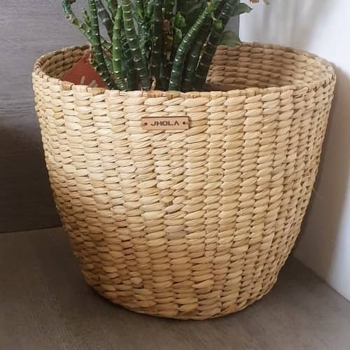 Oval Shape made of Kauna Grass Planter