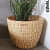 Oval Shape made of Kauna Grass Planter - front_view