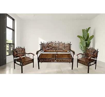 Iron sofa set discount