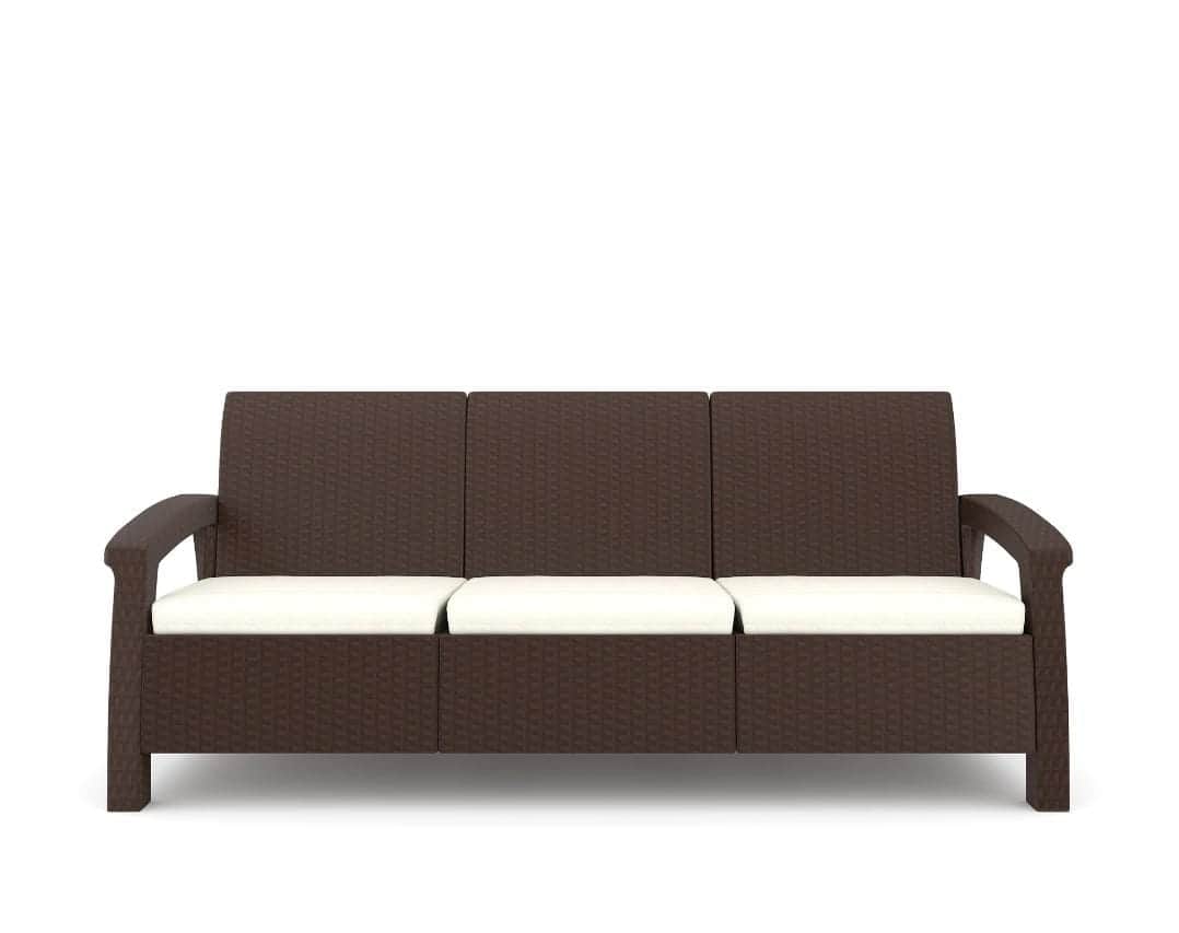 Goa Sofa Set with Centre Table - rear_view