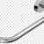 Wall Mounted Grab Bar 12" - top_view