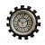 Wooden 3 D Antique Wall Clock 12 inches - photo