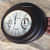 18 inch Wooden Wall Clock Oval Shape Wall Decor Roman Number - front_view