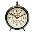 Table Desk Antique Wooden Clock Wall Clock 5 inch - front_view