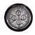 Brown Wooden Wall Clock I Big Wall Clock I Designer Clock - front_view