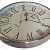 Steel Wall Clock 12 Inch Home & Decor I Big Clock I Wall Clock - top_view