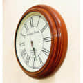 Wooden Wall Clock Antique Look (16 Inch) - front_view