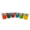 Ceramic Printed Glass (Set of 6) - top_view