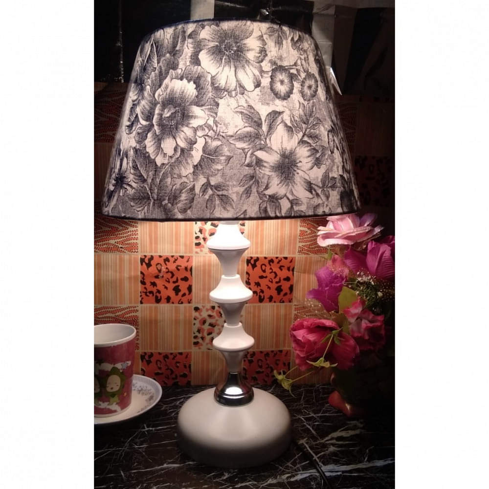 Table Lamp in Blue Shade - photo