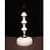 Table Lamp in Blue Shade - front_view