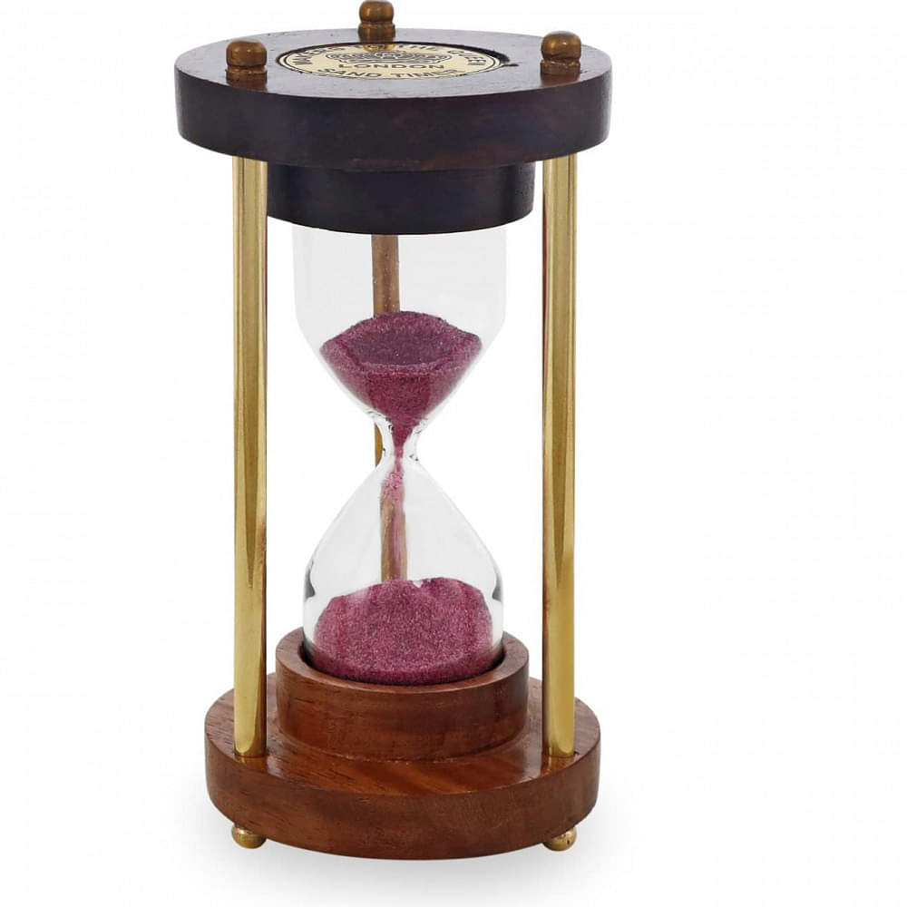 Glass Sand Timer (3 Minutes) - photo