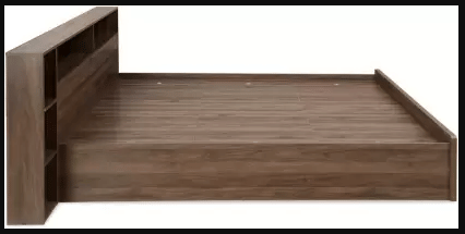 King Size Bed With Hydraulic Storage - front_view