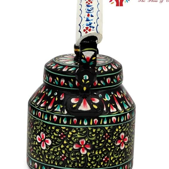 Hand Painted Tea Kettles - left_view
