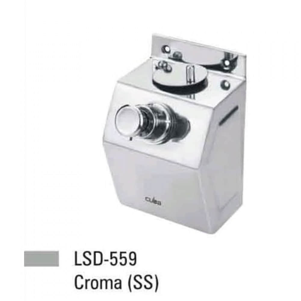 Chrome Finish Soap Dispenser - photo