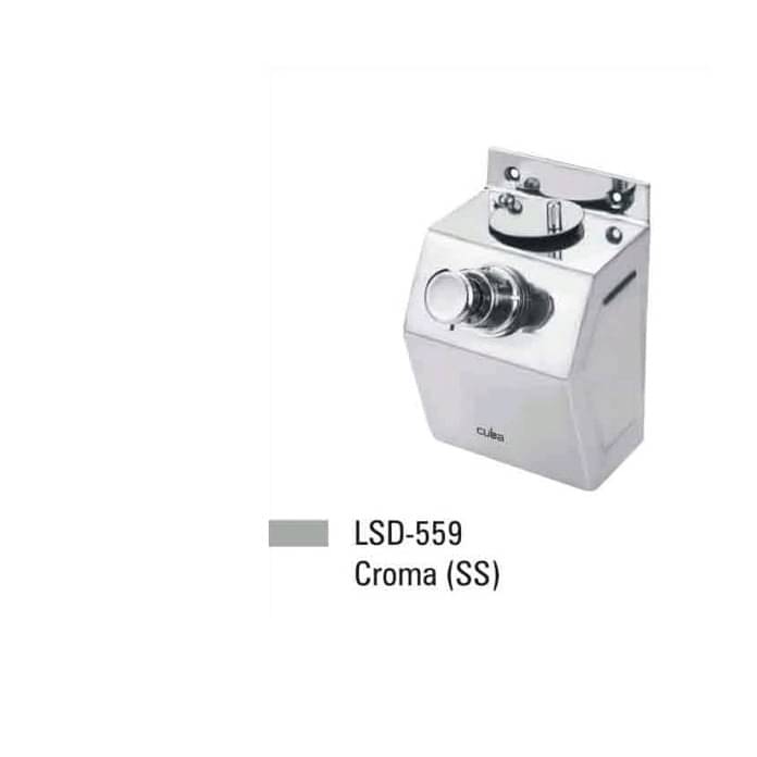 Chrome Finish Soap Dispenser