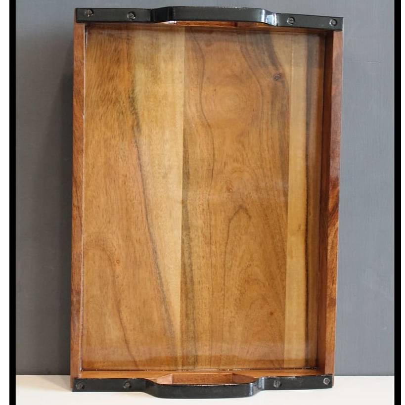 Wooden Handcrafted Serving Tray