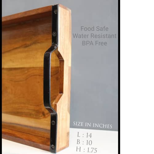 Wooden Handcrafted Serving Tray
