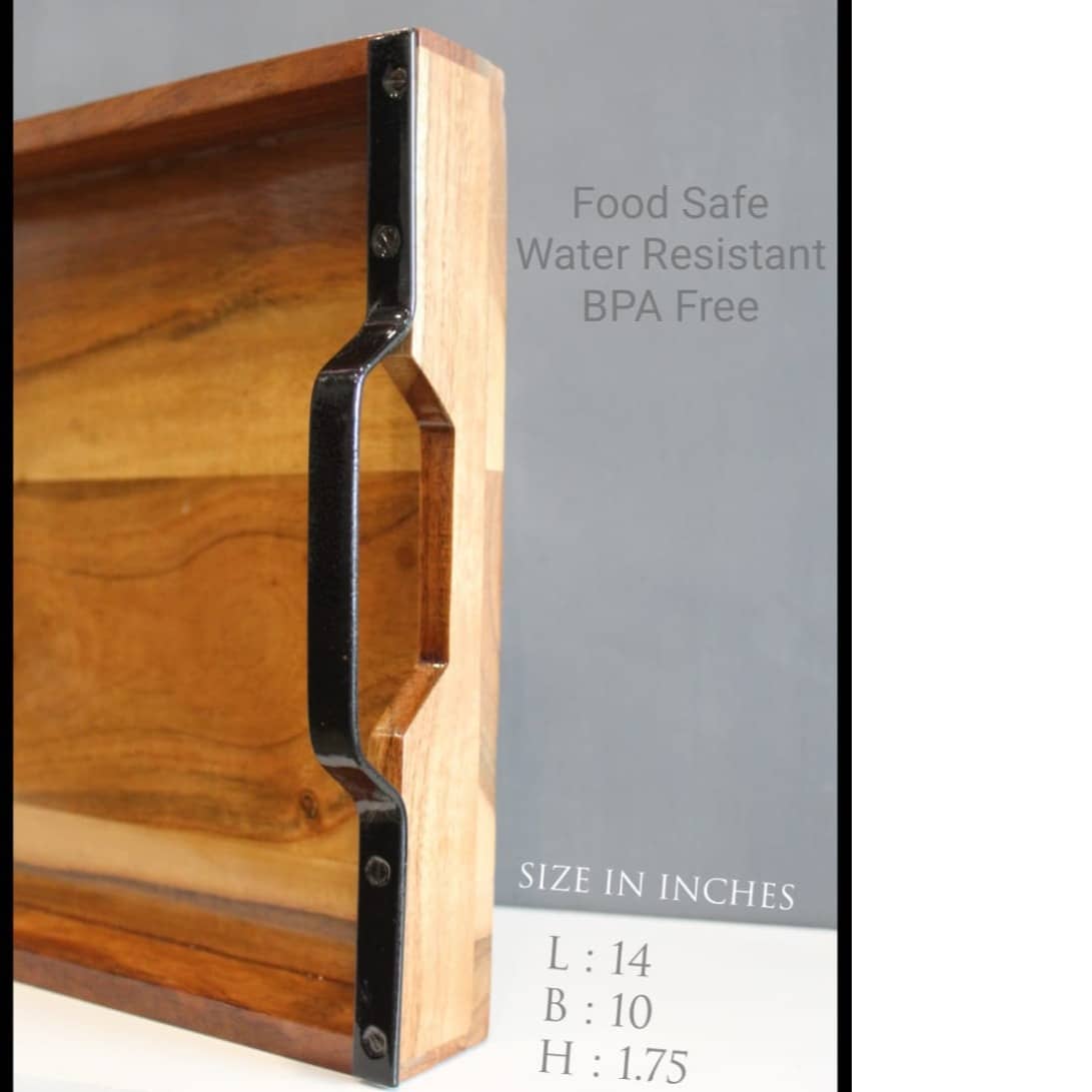 Wooden Handcrafted Serving Tray