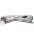 Hamilton Grey Cushioned Sofa - top_view